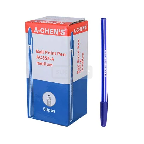 AIHAO AH555A Plastic Blue Pen